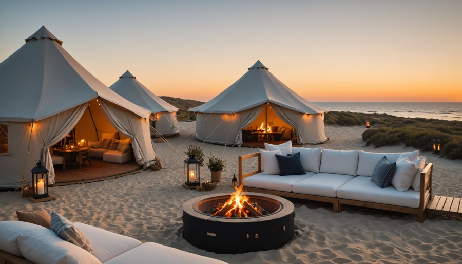 Warum glamping an der französischen atlantikküste immer beliebter wird